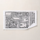 Sint Albertus de Grote Universele Dokter Kunst Bad Handdoek (Handdoek)