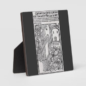 Sint Albertus de Grote Universele Dokter Kunst Fotoplaat (Voorkant)