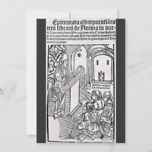Sint Albertus de Grote Universele Dokter Kunst Kaart