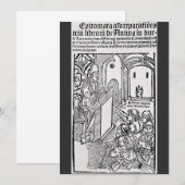 Sint Albertus de Grote Universele Dokter Kunst Kaart (Voorkant / Achterkant)