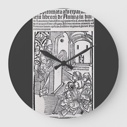 Sint Albertus de Grote Universele Dokter Kunst Klok (Voorkant)