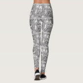 Sint Albertus de Grote Universele Dokter Kunst Leggings (Achterkant)