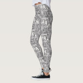 Sint Albertus de Grote Universele Dokter Kunst Leggings (Links)