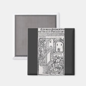 Sint Albertus de Grote Universele Dokter Kunst Magneet (Voorkant / Achterkant)
