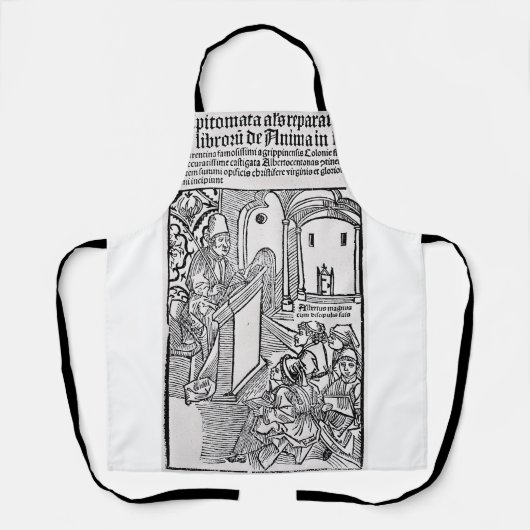 Sint Albertus de Grote Universele Dokter Kunst Schort (Voorkant)