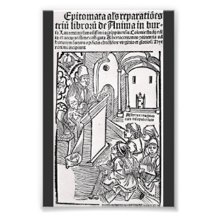 Sint Albertus Magnus Doctor van de Kerk Foto Afdruk