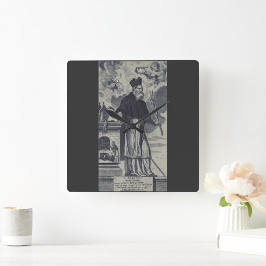 Sint Albinus van Angers Vierkante Klok (Huis)