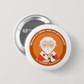 Sint-Alexander van Jerusalem Ronde Button 5,7 Cm (Voorkant /achterkant)