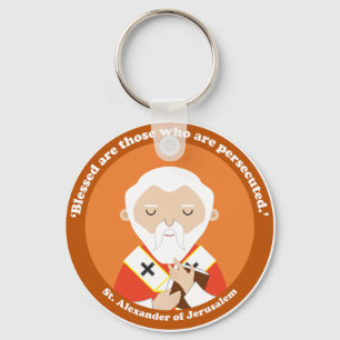 Sint-Alexander van Jerusalem Sleutelhanger