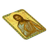 Sint Alexis het Man Gods - Iconenmagneet Magneet (Rechterzijde)