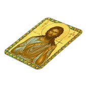 Sint Alexis het Man Gods - Iconenmagneet Magneet (Linkerzijde)