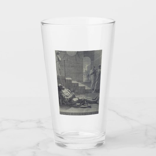 Sint Alexius van Rome Heilige Ootmoed Kunst Glas (Voorkant)