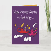 Sint-Alicornslee Feestdagen Kaart (Voorkant)