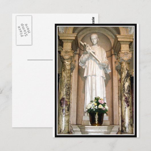 Sint-Aloysius Gonzaga Briefkaart (Voorkant / Achterkant)