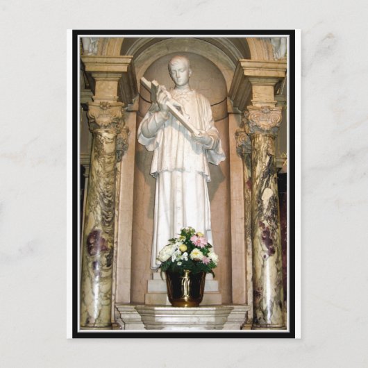 Sint-Aloysius Gonzaga Briefkaart (Voorkant)