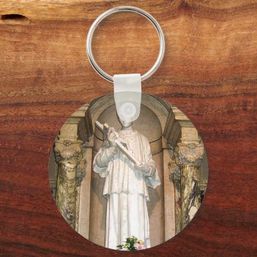 Sint-Aloysius Gonzaga Sleutelhanger (Voorkant)