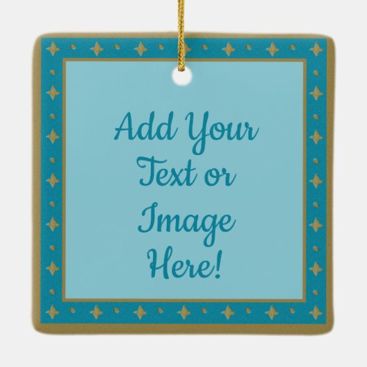 Sint-Aloysius & Plague Victim (M 006) Keramisch Ornament (Achterkant)