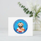 Sint-Ambrose van Milaan Briefkaart (Staand voorkant)