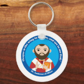 Sint-Ambrose van Milaan Sleutelhanger (Voorkant)