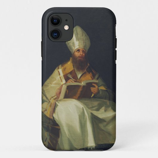 Sint Ambrosius door Francisco de Goya Case-Mate iPhone Case (Achterkant)