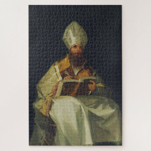 Sint Ambrosius door Francisco de Goya Legpuzzel