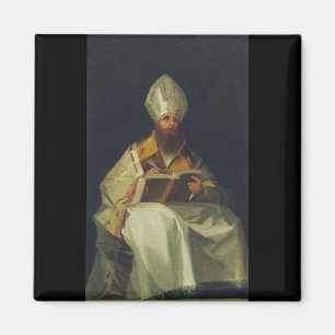 Sint Ambrosius door Francisco de Goya Magneet