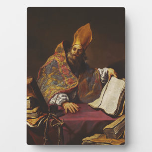 Sint Ambrosius Vader van de Katholieke Kerk Fotoplaat