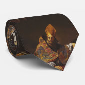 Sint Ambrosius Vader van de Katholieke Kerk Stropdas (Opgerold)