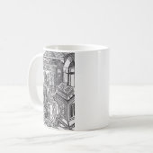 Sint Ambrosius van Milaan Koffiemok (Voorkant links)