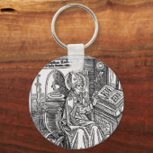 Sint Ambrosius van Milaan Sleutelhanger (Voorkant)
