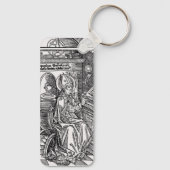 Sint Ambrosius van Milaan Sleutelhanger (Achterkant)