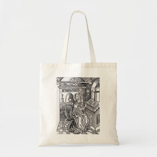 Sint Ambrosius van Milaan Tote Bag (Voorkant)