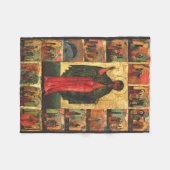 Sint Anastasia Maagd en martelaar Fleece Deken (Voorkant (Horizontaal))