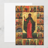 Sint Anastasia maagd en martelares Kaart (Voorkant / Achterkant)