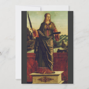 Sint Anastasia van Rome Premium Kunst Kaart