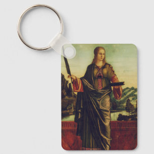 Sint Anastasia van Rome Premium Kunst Sleutelhanger