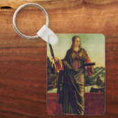 Sint Anastasia van Rome Premium Kunst Sleutelhanger (Voorkant)