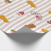 Sint and Piet Themed Wrapping Paper Cadeaupapier (Hoek)
