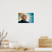 Sint André Bessette: nederige dienaar van hoop Poster (Keuken)