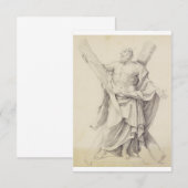 Sint-Andreas de Apostel Eerstgeroepene Discipel Bedankkaart (Voorkant / Achterkant)