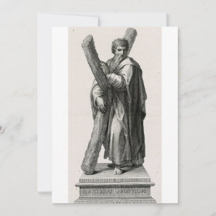 Sint-Andreas de Apostel Eerstgeroepene Discipel Bedankkaart