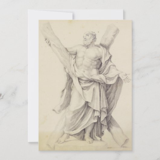 Sint-Andreas de Apostel Eerstgeroepene Discipel Bedankkaart (Voorkant)