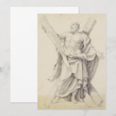 Sint-Andreas de Apostel Eerstgeroepene Discipel Bedankkaart (Voorkant / Achterkant)