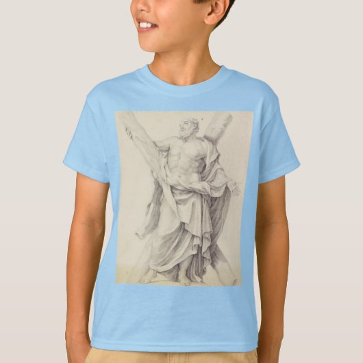 Sint-Andreas de Apostel Eerstgeroepene Discipel T-shirt (Voorkant)