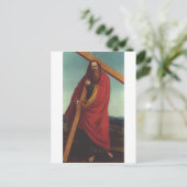 Sint Andreas de Apostel Martelaar Briefkaart (Staand voorkant)