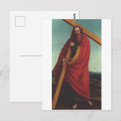 Sint Andreas de Apostel Martelaar Briefkaart (Voorkant / Achterkant)