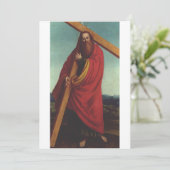Sint Andreas de Apostel Martelaar Kaart (Staand voorkant)