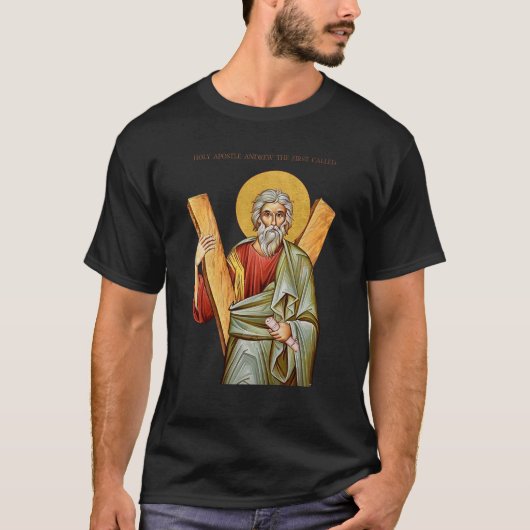 Sint-Andreas de apostel T-shirt (Voorkant)