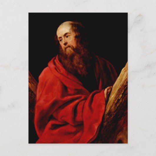 Sint-Andreas door Peter Paul Rubens Briefkaart (Voorkant)