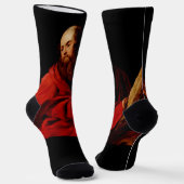 Sint-Andreas door Peter Paul Rubens Sokken (Gebogen)